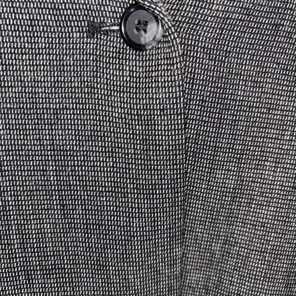 Harvey Bernard Women 16 Grey Hounds Tooth Wool Old Money Business - Picture 2 of 15